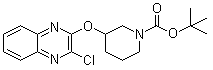 3-(3-氯-喹噁啉-2-基氧基)-哌啶-1-羧酸叔丁酯结构式_939986-62-6结构式