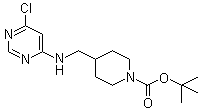 4-[(6-氯-嘧啶-4-基氨基)-甲基]-哌啶-1-羧酸叔丁酯结构式_939986-79-5结构式