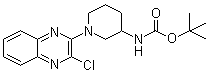 [1-(3-Chloro-quinoxalin-2-yl)-piperidin-3-yl]-carbamic acid tert-butyl ester Structure,939986-91-1Structure