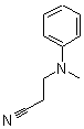 N-甲基-N-氰乙基苯胺结构式_94-34-8结构式