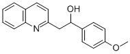 1-(4-甲氧基苯基)-2-喹啉-2-乙醇结构式_94004-77-0结构式