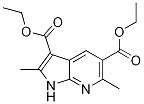 1H-pyrrolo[2,3-b]pyridine-3,5-dicarboxylic acid, 2,6-dimethyl-, 3,5-diethyl ester Structure,94029-25-1Structure