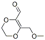 (9ci)-5,6-二氢-3-(甲氧基甲基)-1,4-二噁英-2-羧醛结构式_94105-21-2结构式