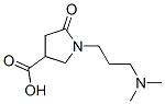 1-(3-Dimethylamino-propyl)-5-oxo-pyrrolidine-3-carboxylic acid Structure,94108-46-0Structure