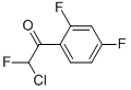 Ethanone, 2-chloro-1-(2,4-difluorophenyl)-2-fluoro-(9ci) Structure,94119-78-5Structure