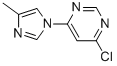 4-Chloro-6-(4-methyl-1H-imidazol-1-yl)pyrimidine Structure,941294-32-2Structure