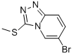 6-Bromo-3-(methylthio)-1,2,4-triazolo[4,3-a]pyridine Structure,941294-56-0Structure