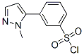 3-(1-Methyl-1H-pyrazol-5-yl)benzenesulphonyl chloride Structure,941716-85-4Structure