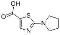 2-Pyrrolidin-1-yl-1,3-thiazole-5-carboxylic acid Structure,941716-91-2Structure