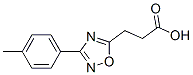 3-[3-(4-Methylphenyl)-1,2,4-oxadiazol-5-yl]propanoic acid Structure,94192-17-3Structure