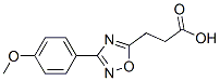 3-[3-(4-Methoxyphenyl)-1,2,4-oxadiazol-5-yl]propanoic acid Structure,94192-18-4Structure