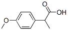 2-(4-Methoxyphenyl)propanoic acid Structure,942-54-1Structure