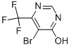 5-Bromo-6-(trifluoromethyl)-4-pyrimidinol Structure,942060-14-2Structure