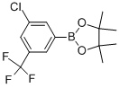 3-Chloro-5-(trifluoromethyl)phenylboronic acid, pinacol ester Structure,942069-65-0Structure