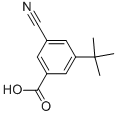 3-Cyano-5-tert-butylbenzoic acid Structure,942077-12-5Structure