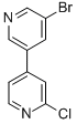 5-Bromo-2-chloro-[3,4]-bipyridine Structure,942206-01-1Structure