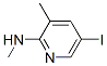 5-Iodo-3-methyl-2-methylaminopyridine Structure,942206-33-9Structure