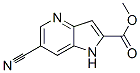 Methyl 6-cyano-1H-pyrrolo-[3,2-b]pyridine-2-carboxylate Structure,942206-36-2Structure