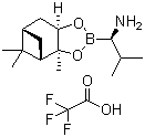 [3As-[2(s*),3aa,4b,6b,7aa]]-hexahydro-3a,5,5-trimethyl-alpha-(1-methylethyl)-4,6-methano-1,3,2-benzodioxaborole-2-methanamine trifluoroacetate Structure,94242-81-6Structure