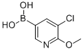 5-Chloro-2-methoxypyridin-3-ylboronic acid Structure,942438-89-3Structure