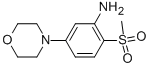 2-(Methylsulphonyl)-5-morpholin-4-ylaniline Structure,942474-86-4Structure