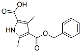 (7CI)-3,5-二甲基吡咯-2,4-二羧酸 4-苄酯结构式_94252-30-9结构式