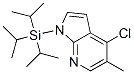 4-Chloro-5-methyl-1-(triisopropylsilyl)-1H-pyrrolo[2,3-b]pyridine Structure,942920-17-4Structure