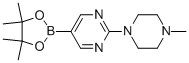 2-(4-Methylpiperazin-1-yl)pyrimidine-5-boronic acid pinacol ester Structure,942922-07-8Structure