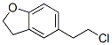 Benzofuran, 5-(2-chloroethyl)-2,3-dihydro- Structure,943034-50-2Structure