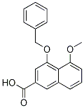 5-Methoxy-4-(phenylmethoxy)-2-naphthalenecarboxylic acid Structure,94305-88-1Structure