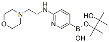 2-(2-Morpholinoethylamino)pyridine-5-boronic acid, pinacol ester Structure,943911-64-6Structure