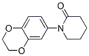 1-(2,3-二氢-1,4-苯并二噁英-6-基)-2-哌啶酮结构式_943997-48-6结构式