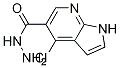 1H-pyrrolo[2,3-b]pyridine-5-carboxylic acid, 4-chloro-, hydrazide Structure,944123-43-7Structure