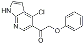 1-(4-Chloro-1h-pyrrolo[2,3-b]pyridin-5-yl)-2-phenoxy-ethanone Structure,944124-09-8Structure