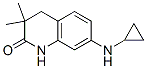 7-(环丙基氨基)-3,4-二氢-3,3-二甲基-2(1H)-喹啉酮结构式_944141-94-0结构式