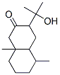 2(1H)-naphthalenone, octahydro-3-(1-hydroxy-1-methylethyl)-5,8a-dimethyl- Structure,94428-18-9Structure