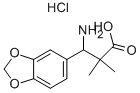 3-氨基-3-(1,3-苯并二氧代l-5-基)-2,2-二甲基丙酸盐酸盐结构式_944450-98-0结构式