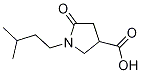 1-(3-Methylbutyl)-5-oxopyrrolidine-3-carboxylic acid Structure,944648-73-1Structure