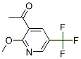 Ethanone, 1-[2-methoxy-5-(trifluoromethyl)-3-pyridinyl]- Structure,944900-51-0Structure