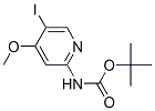 tert-Butyl 5-iodo-4-methoxypyridin-2-ylcarbamate Structure,944935-37-9Structure