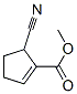 1-Cyclopentene-1-carboxylicacid,5-cyano-,methylester(9ci) Structure,94530-31-1Structure