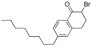 1(2H)-Naphthalenone, 2-bromo-3,4-dihydro-6-octyl- Structure,945632-77-9Structure