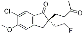 (S)-6-chloro-2-(2-fluoroethyl)-5-methoxy-2-(3-oxobutyl)-2,3-dihydro-1h-inden-1-one Structure,945726-52-3Structure