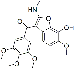 Methanone, [7-hydroxy-6-methoxy-2-(methylamino)-3-benzofuranyl](3,4,5-trimethoxyphenyl)- Structure,945771-80-2Structure