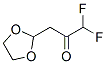 3-(1,3-二氧杂烷-2-基)-1,1-二氟-2-丙酮结构式_946078-98-4结构式