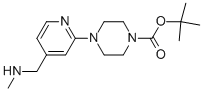 4-{4-[(甲基氨基)甲基]吡啶-2-基}哌嗪-1-羧酸叔丁酯结构式_946409-15-0结构式