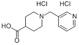 1-(吡啶-3-甲基)哌啶-4-羧酸双盐酸盐结构式_946409-40-1结构式