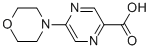 5-(4-Morpholinyl)-2-pyrazinecarboxylic acid Structure,946598-39-6Structure