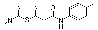 5-Amino-n-(4-fluorophenyl)-1,3,4-thiadiazole-2-acetamide Structure,946743-23-3Structure