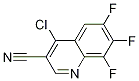 4-Chloro-6,7,8-trifluoroquinoline-3-carbonitrile Structure,947339-99-3Structure